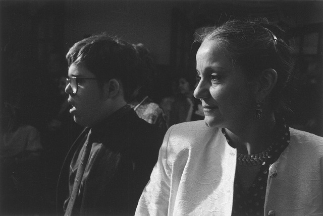 Rodrigo en Lélia tijdens een familietreffen in Brazilië (1993). Foto: Sebastião Salgado/Amazones Images